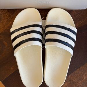 FEAR OF GOD X ADIDAS ADILETTE SLIDE 'CREAM WHITE